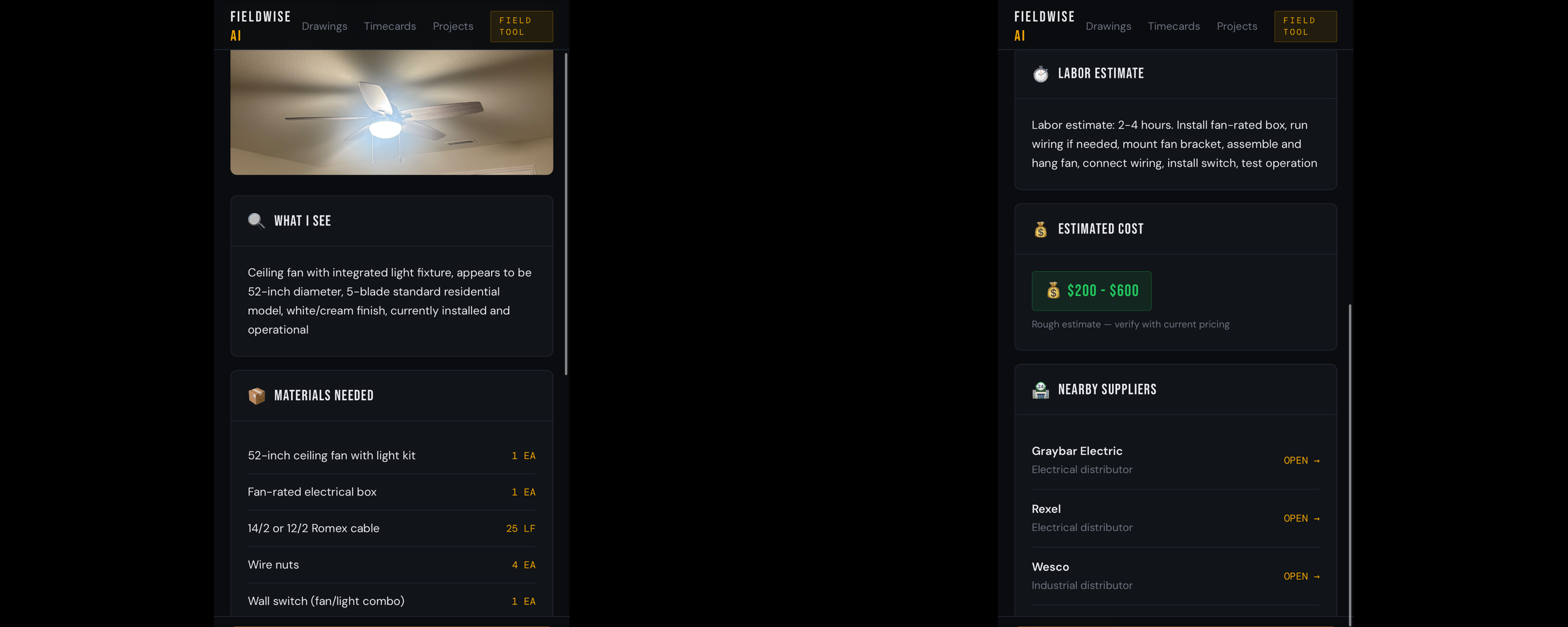 Fieldwise Field Tool Demo